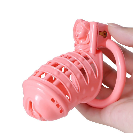 Can you handle the pain of this spiked chastity cage?
