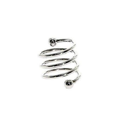 Spiral penis ring