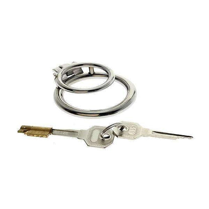 Double ring chastity training tool