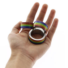 Load image into Gallery viewer, comfortable rainbow glans ring
