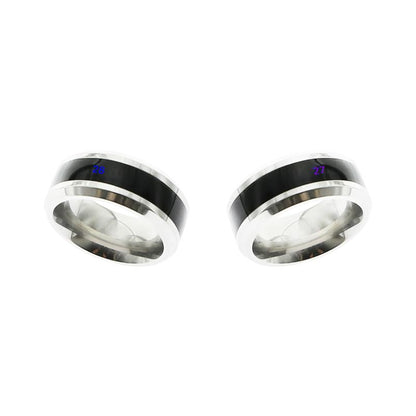 Smart thermometer penis ring