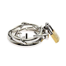 Load image into Gallery viewer, Extreme chastity device with thorn design
