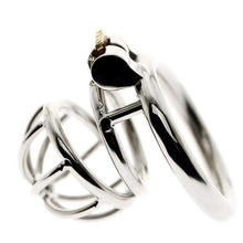 Load image into Gallery viewer, Secure male chastity cage with penis sound

