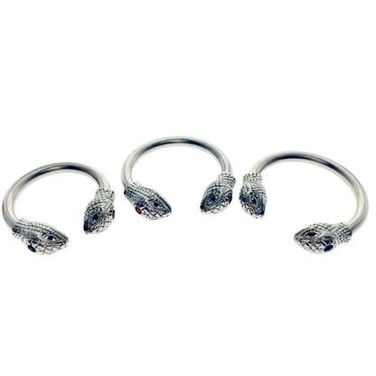 Snake bondage ring for men