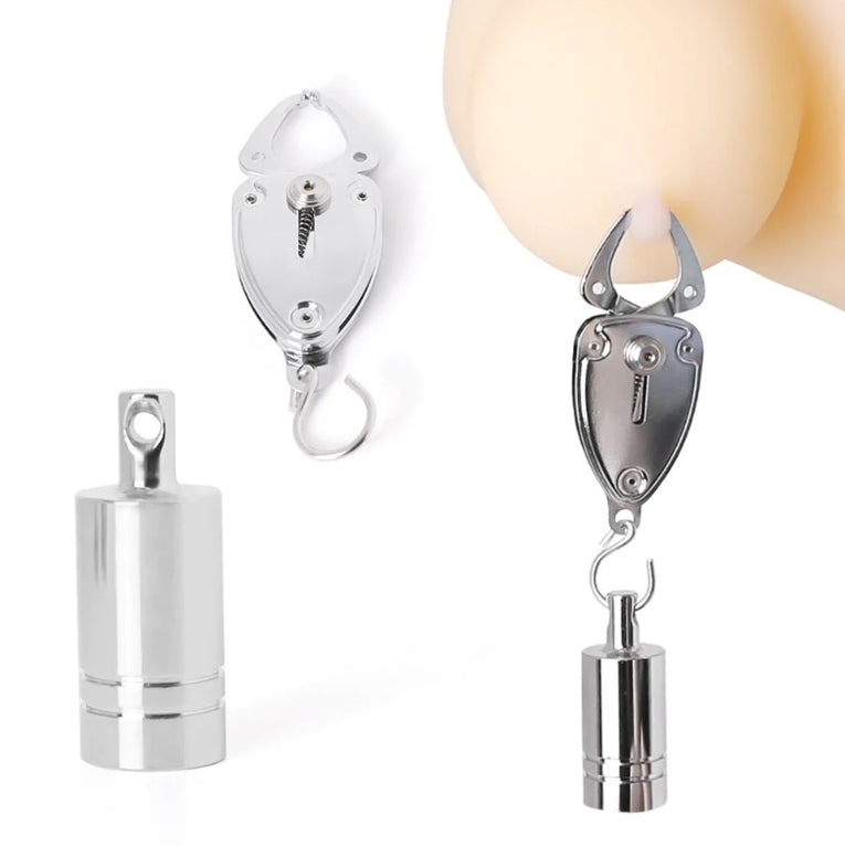 What is the best type of nipple clamp for weight play?